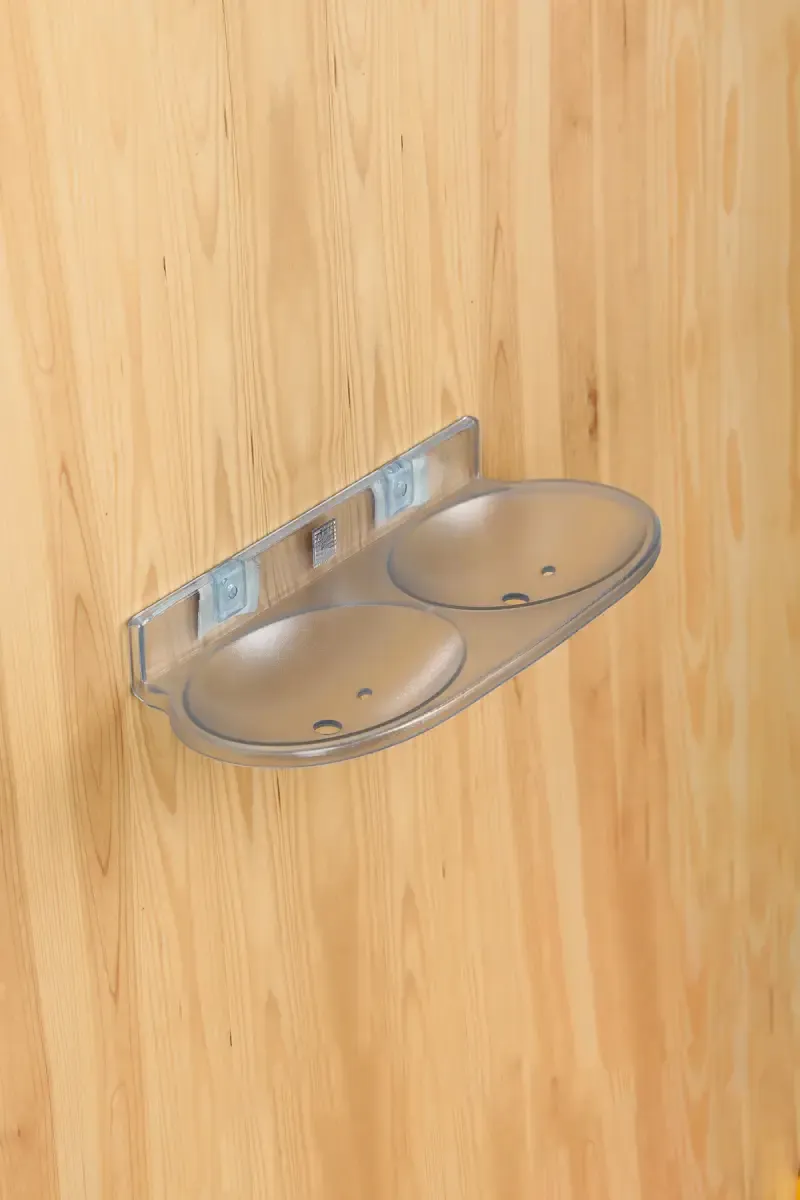 Charlie Polycarbonate Unbreakable Soap Dish Holder - 25 Cm