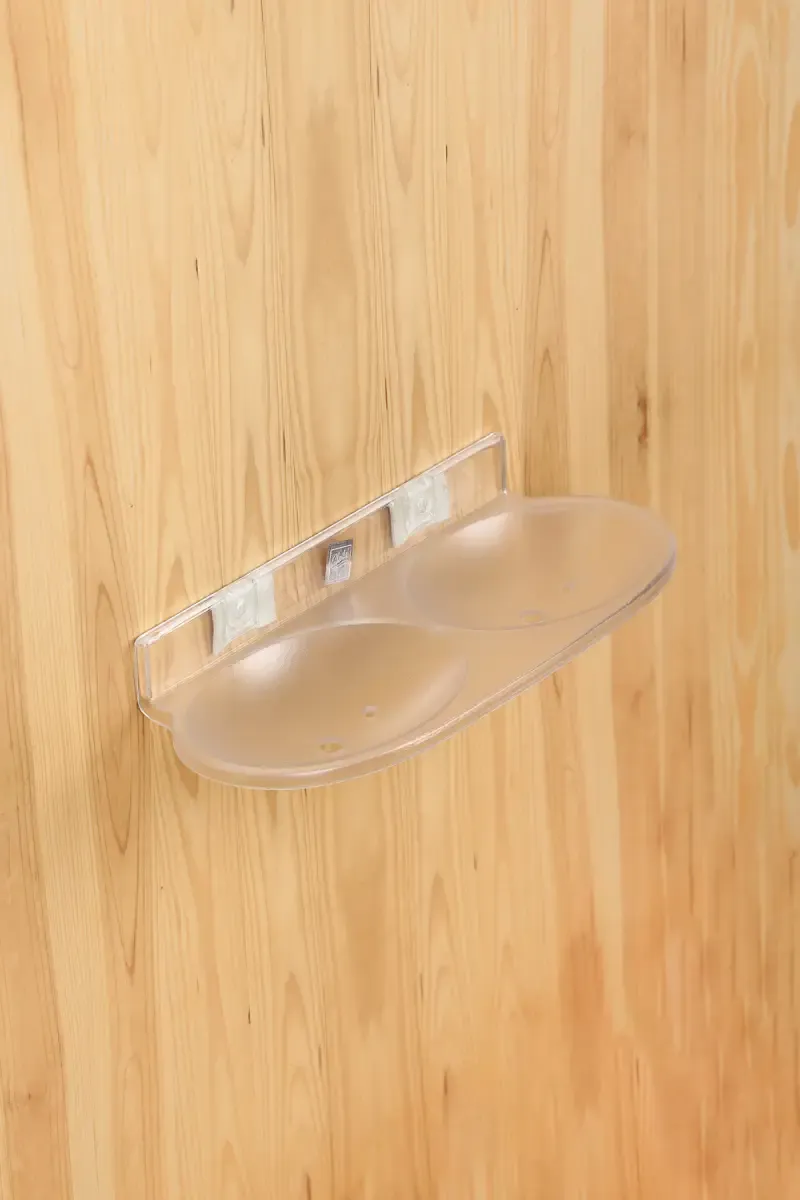 Charlie Polycarbonate Unbreakable Soap Dish Holder - 25 Cm