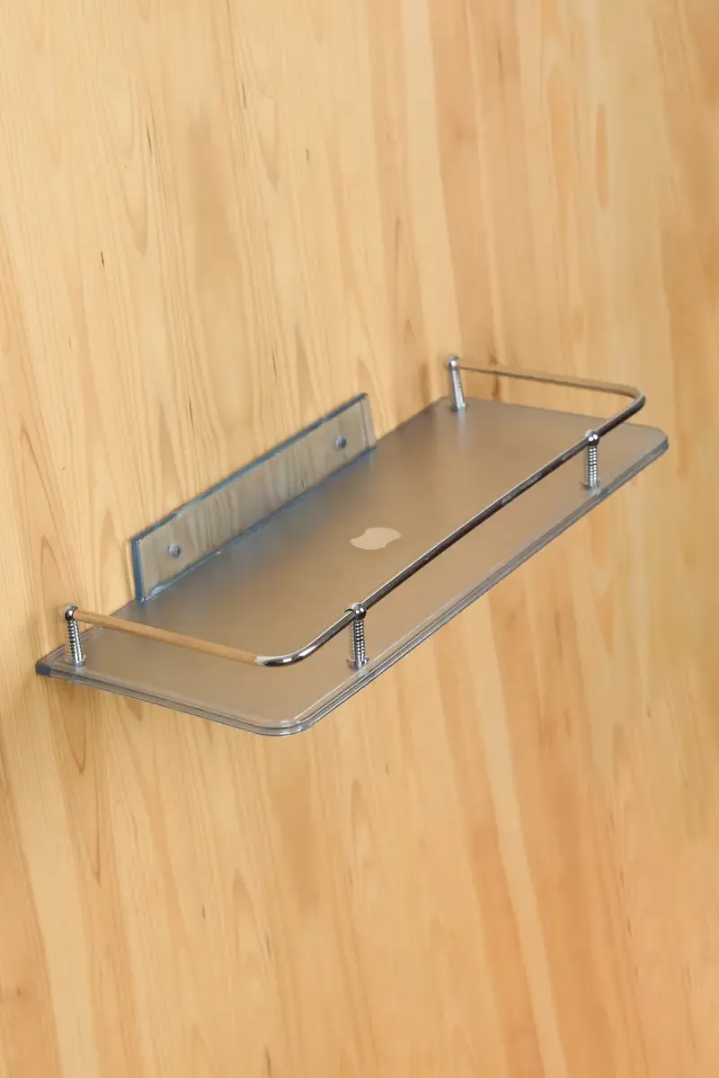 Charlie Kohler Unbreakable Wall Mount Shelf - 12 x 6 Inch