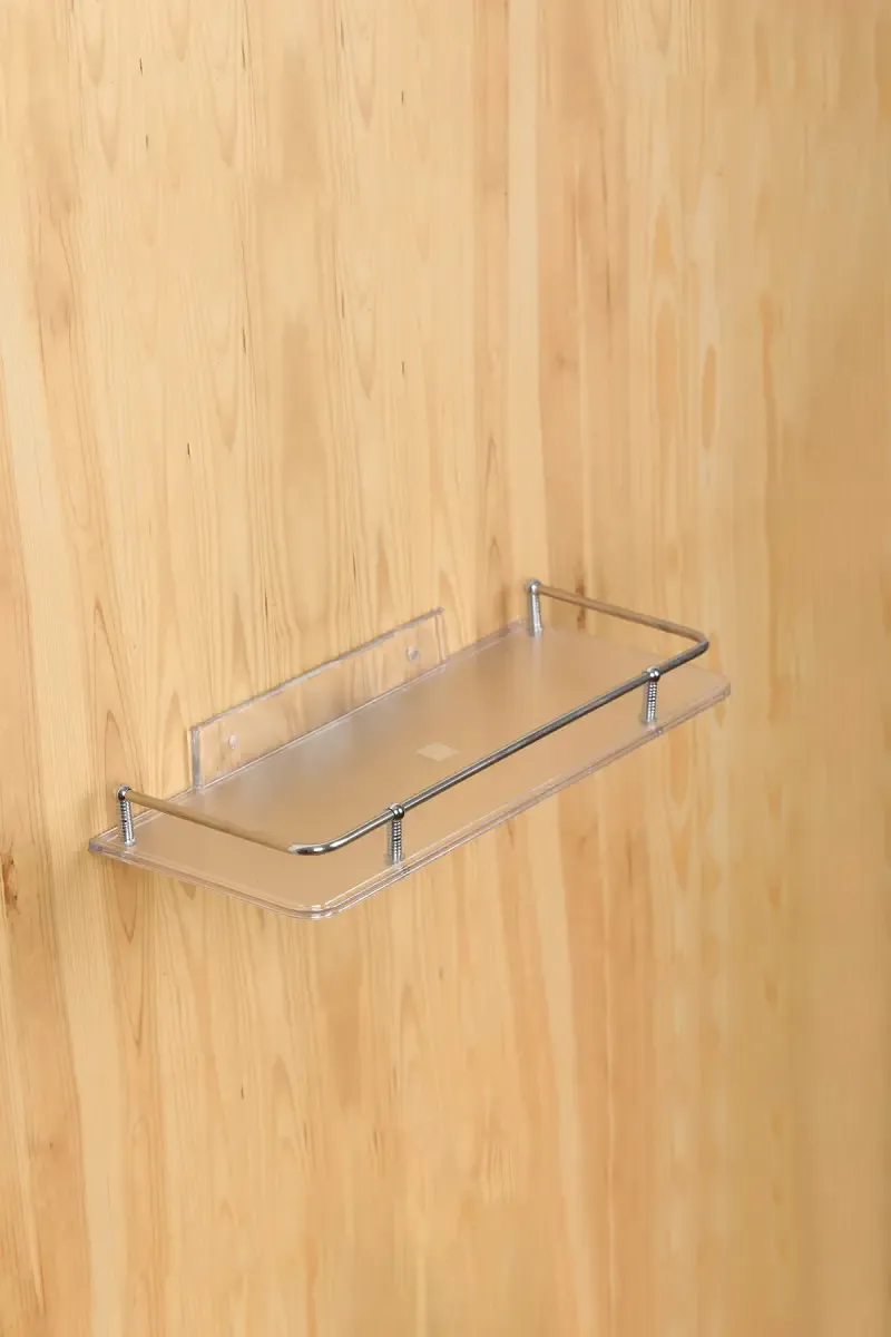 Charlie Kohler Unbreakable Wall Mount Shelf - 12 x 6 Inch