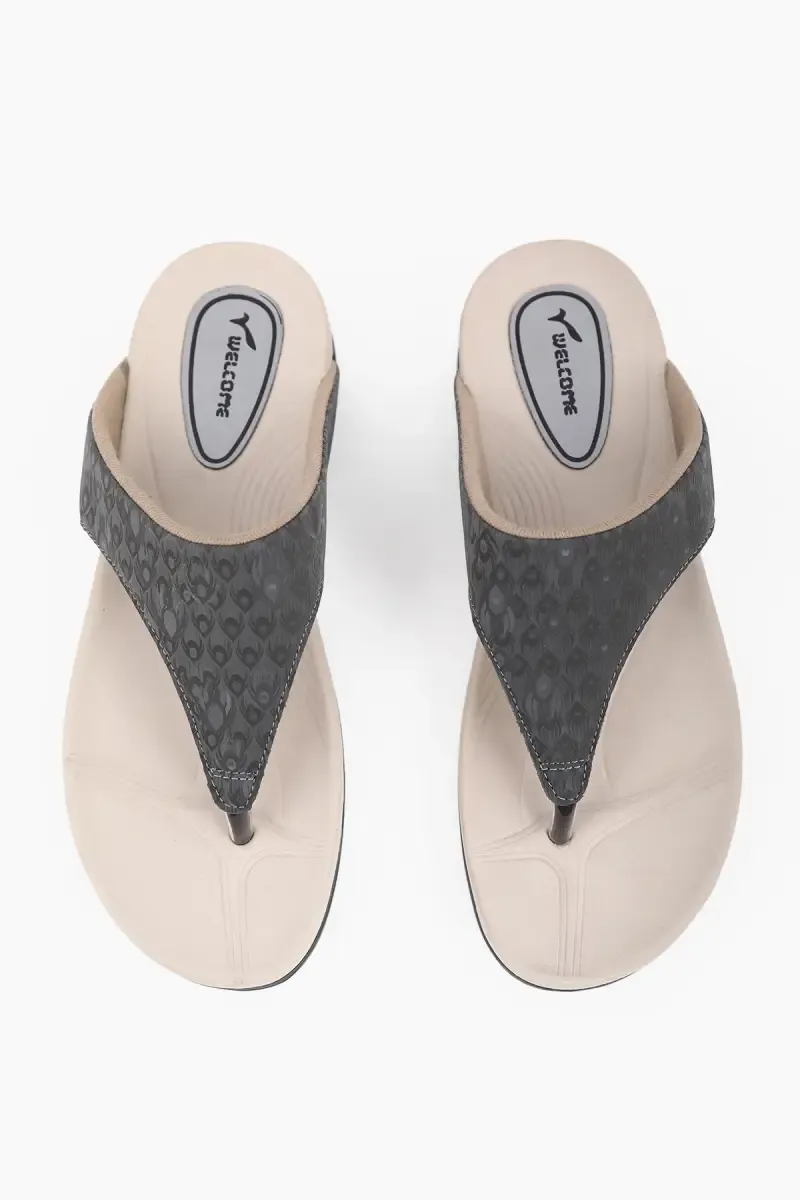 Comfortable Slip-On Casual Slippers for Women 0208597GRE2