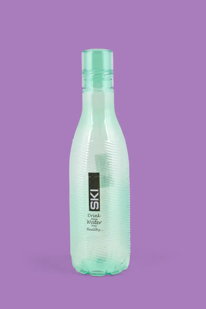 SKI Plastic Water Bottle, Pack of 1 - 1000 ML 020892GRE100ML