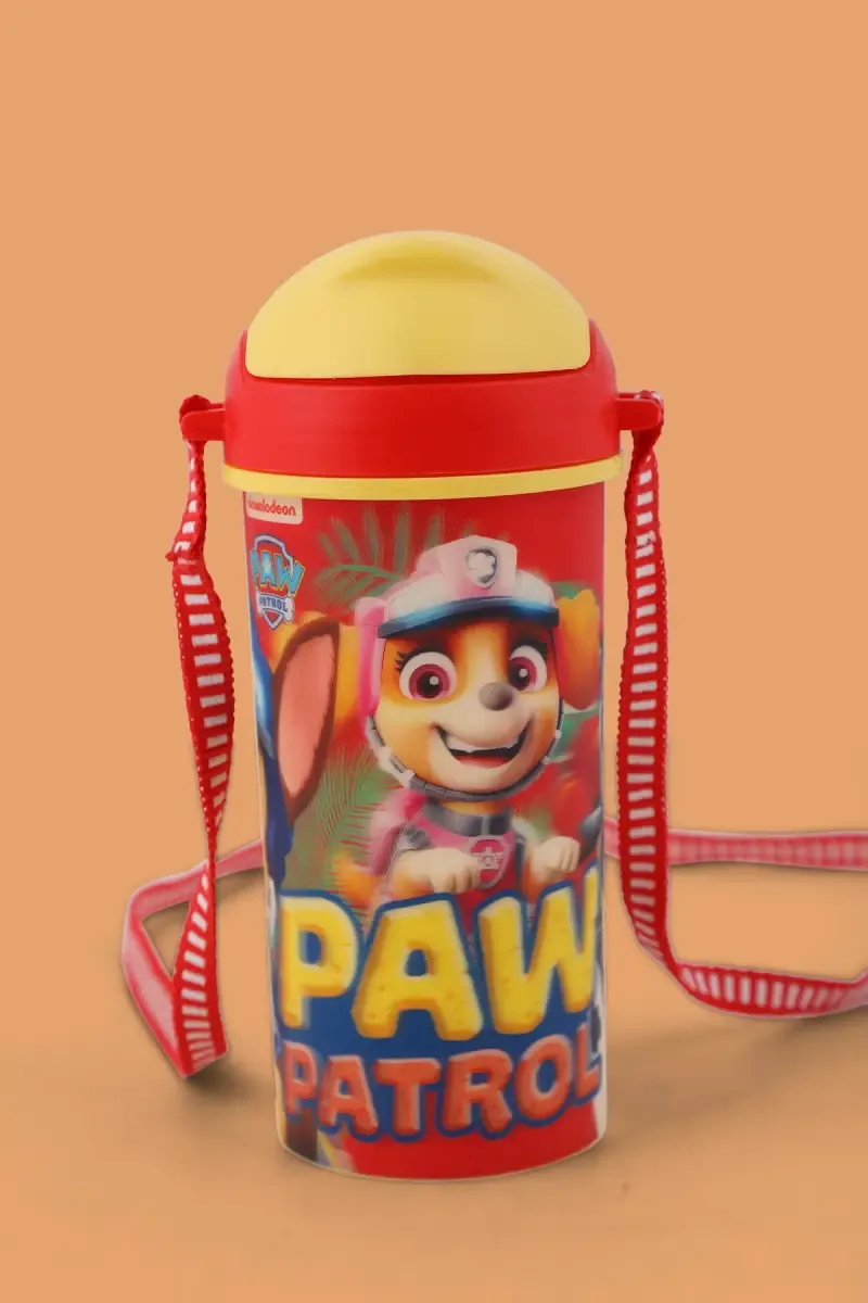 SKI Plastic Fridge Paw Patrol Water Bottle, Pack of 1 - 450 ML 020905YELPAWPAT450ML