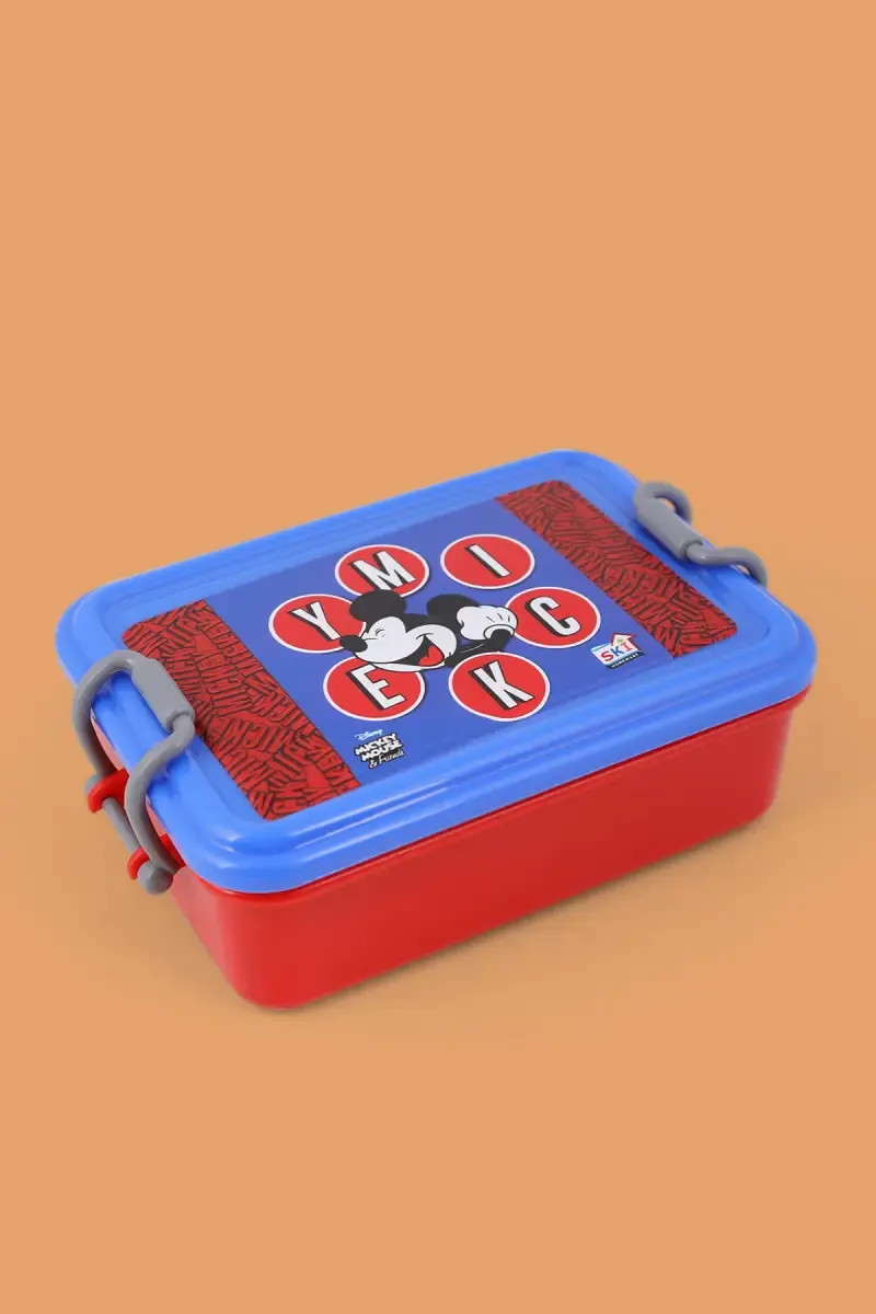 SKI Plastic Kids Lunch Box Set - 900ml 020922BLUMICMOU2