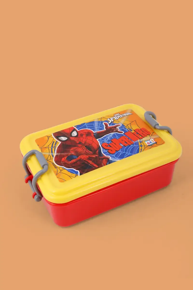 SKI Plastic Kids Lunch Box Set - 900ml 020922YELSPI2