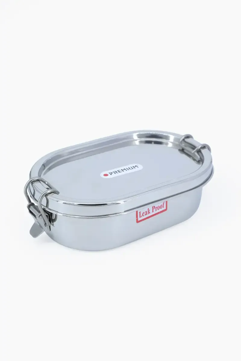 Premium Stainless Steel Capsule Lunch Box - 700ml