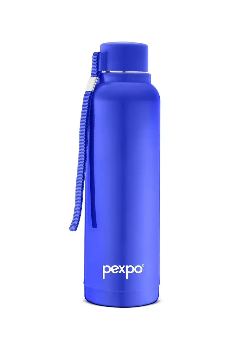 Pexpo Stainless Steel Stereo PU Insulated Bottle - 700ml 021065BLU700ML2
