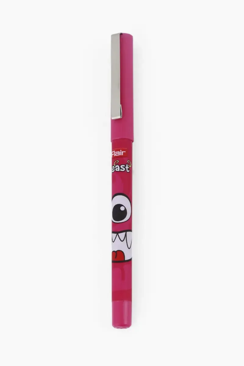 Flair Beast Waterproof Gel Ink Pen - Pack Of 1 021102PINPACOF1