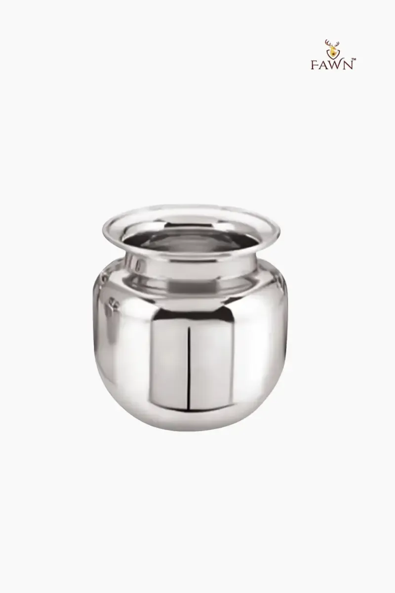 Fawn Stainless Steel Madrasi Chambu / Lota - 500ml