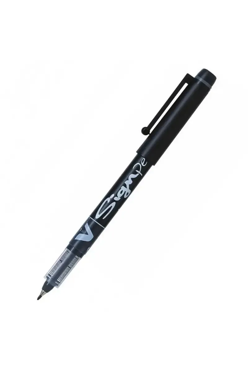 Pilot V Sign Roller Ball Pen (Black) - Pack of 1