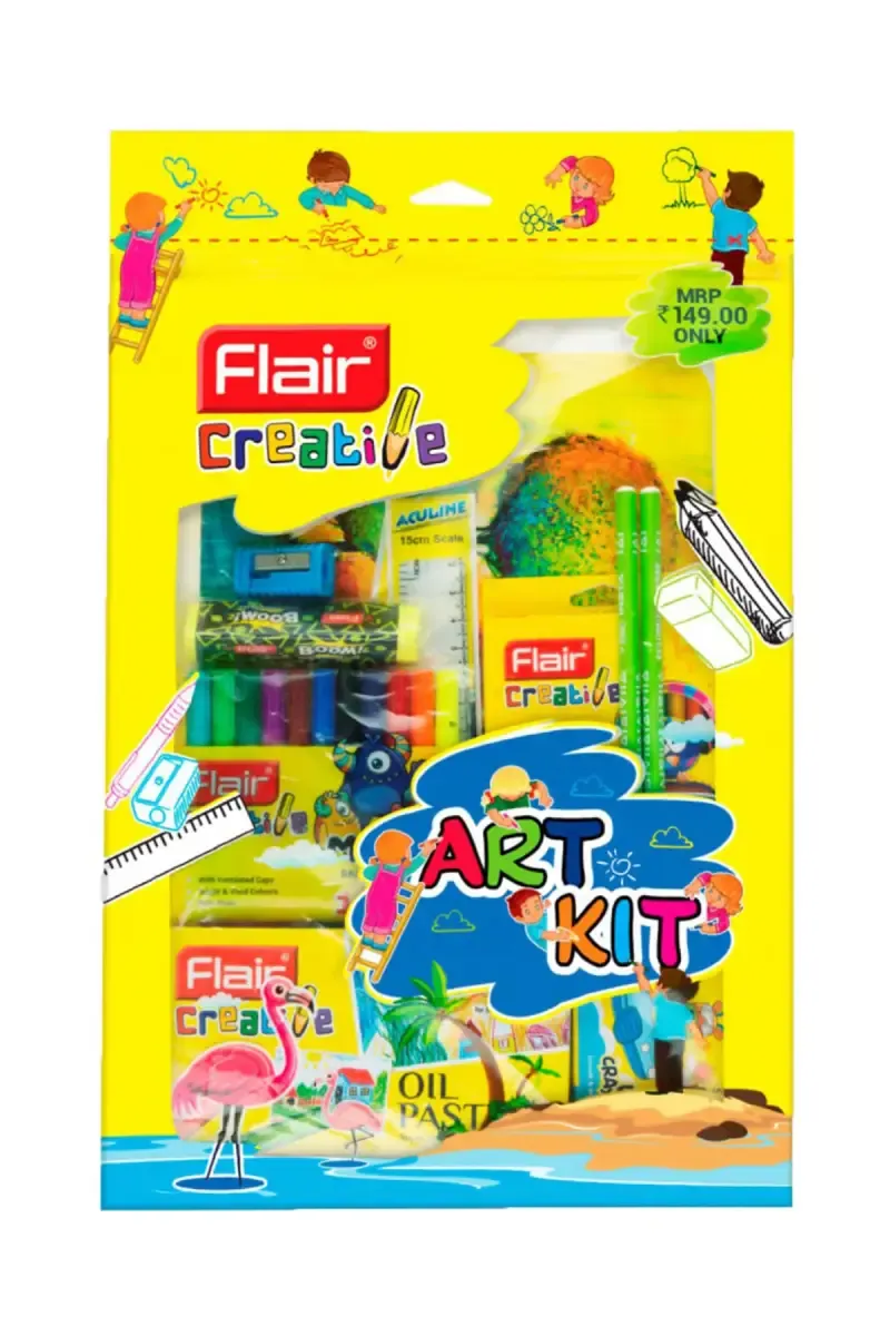 Flair Creative Art Kit - 10 Pcs