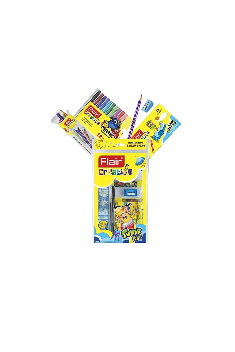 Flair Creative Super Art Kit - Pack Of 6