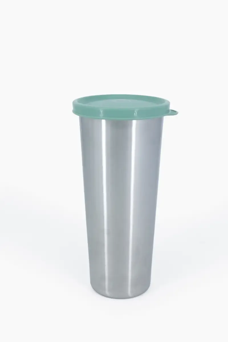 Signoraware Plastic & Stainless Steel Jumbo Tumbler with Lid - 450ml 021270OLI1