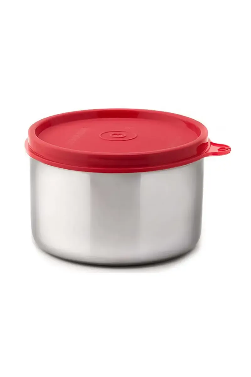 Signoraware Executive Medium Stainless Steel Container - 350ml 021271RED350ML