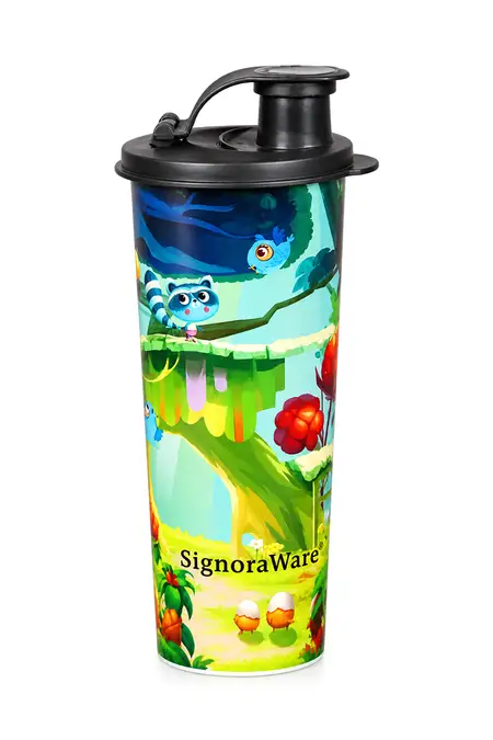 Signoraware Jumbo Printed Tumbler, Pack of 1 - 500ml