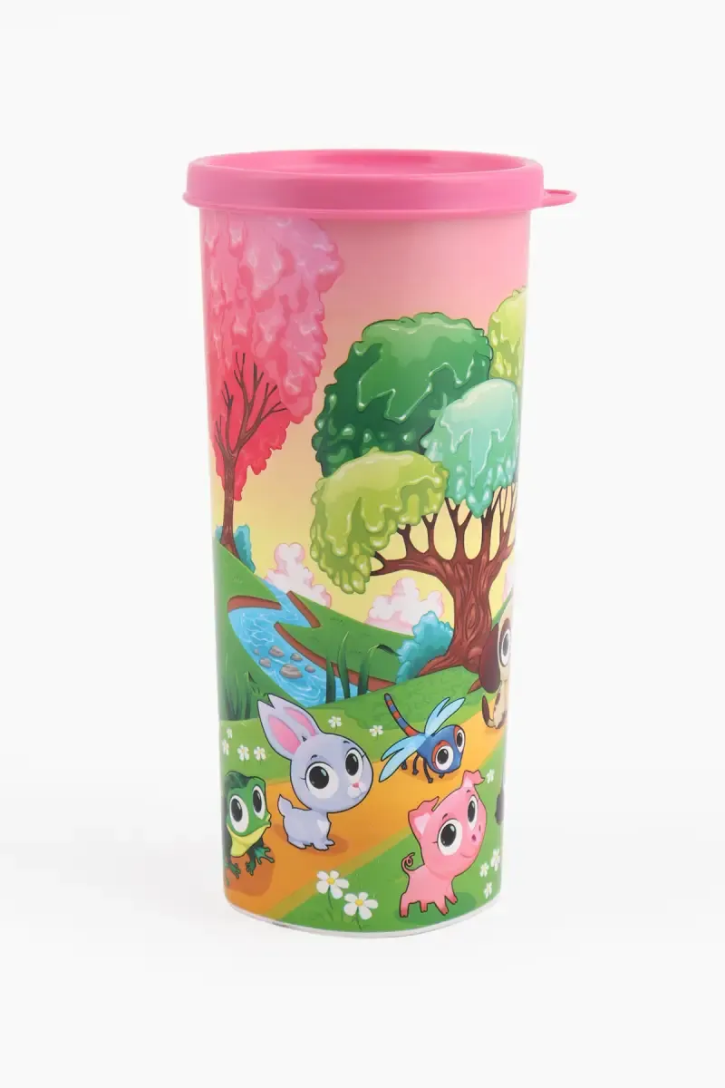 Signoraware Plastic Tumbler with Lid - 500ml