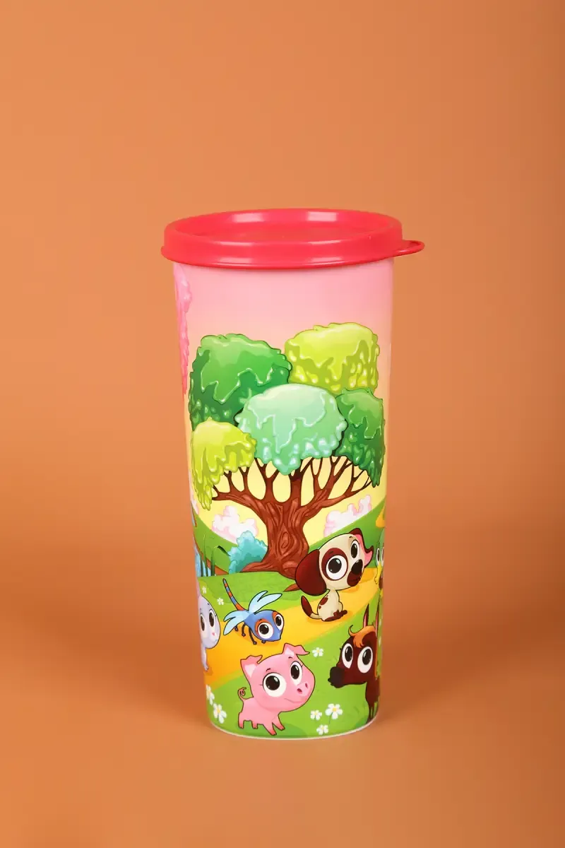 Signoraware Plastic Tumbler with Lid - 500ml