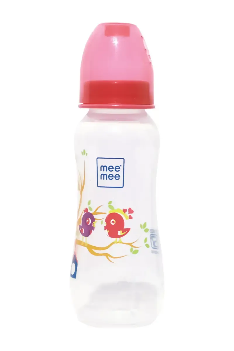 Mee Mee Eazy Flo Baby Feeding Bottle (Pink)- 250 ml 021340PIN