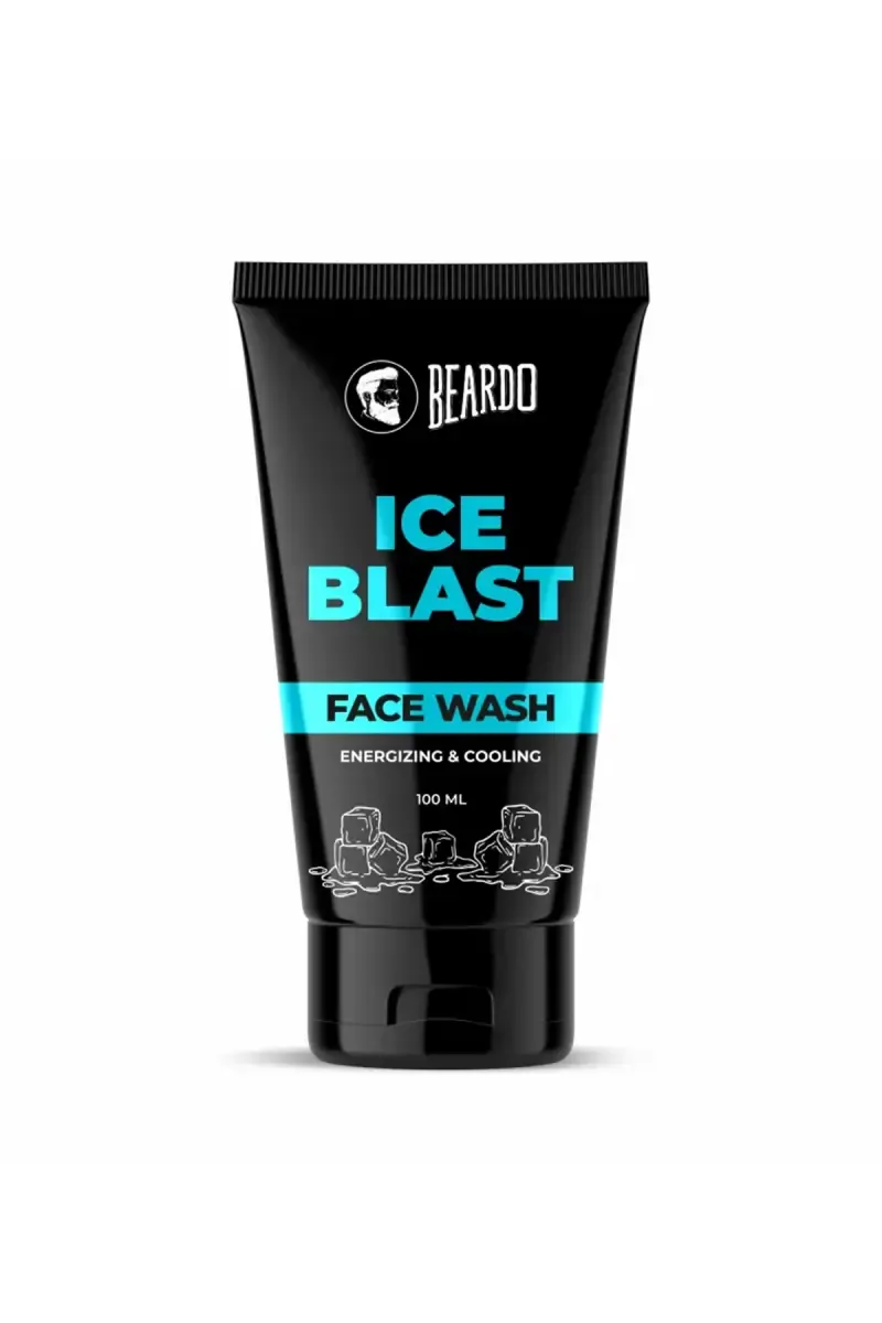 Beardo Ice Blast Cooling Face Wash - 100ml 