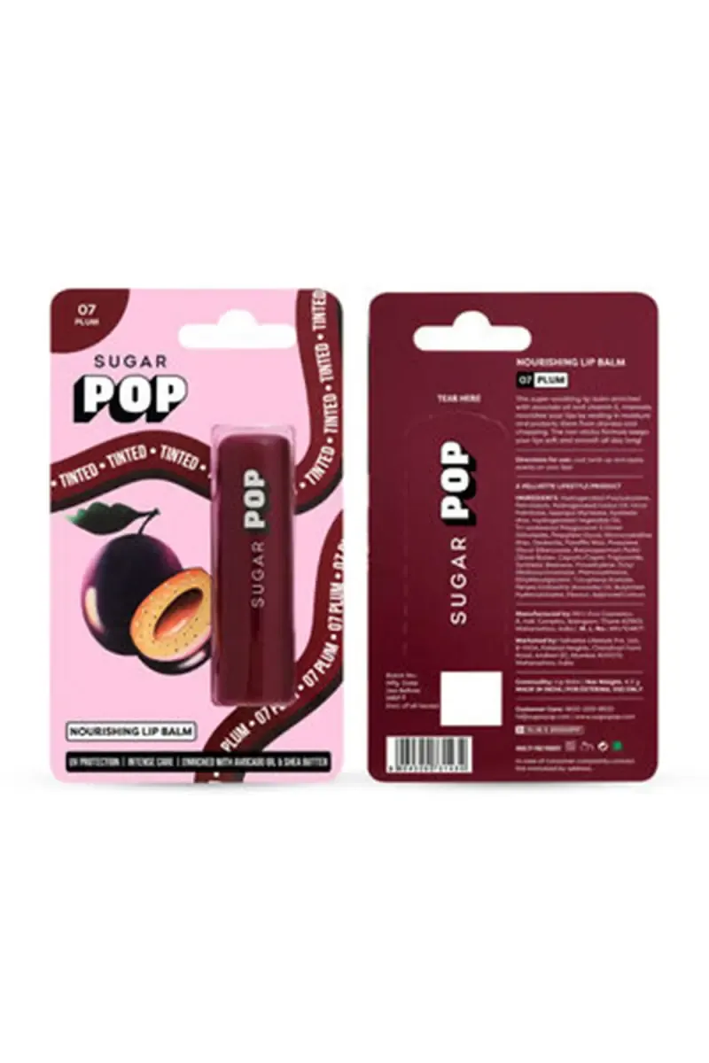 Sugar Pop Nourishing Lip Balm - 07 Plum  02194907PLU