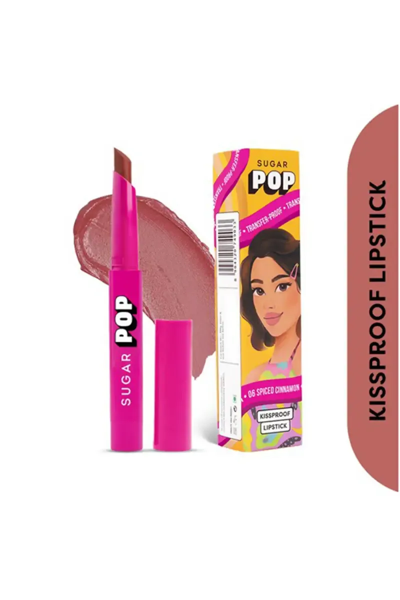 Sugar Pop Kissproof Lipstick - 2.2g (06 Spiced Cinnamon) 
