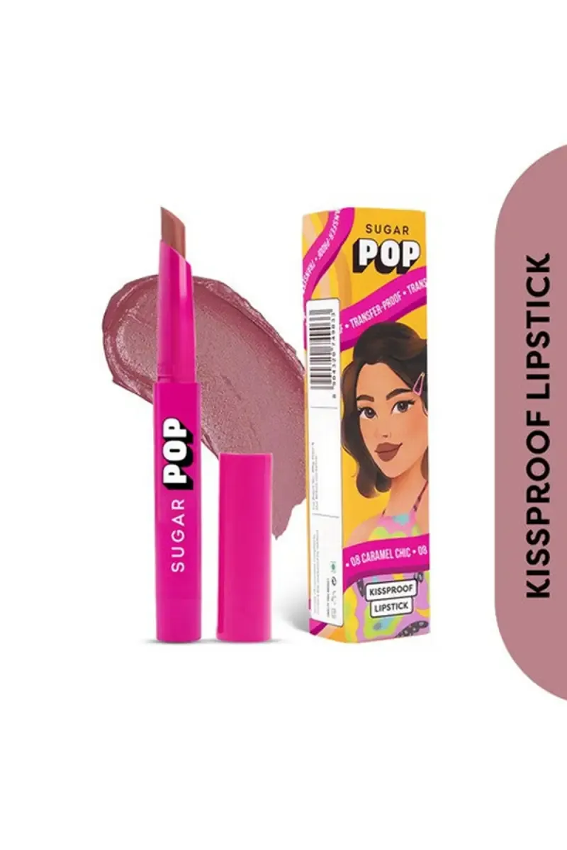 Sugar Pop Kissproof Lipstick - 2.2g (08 Caramel Chic)