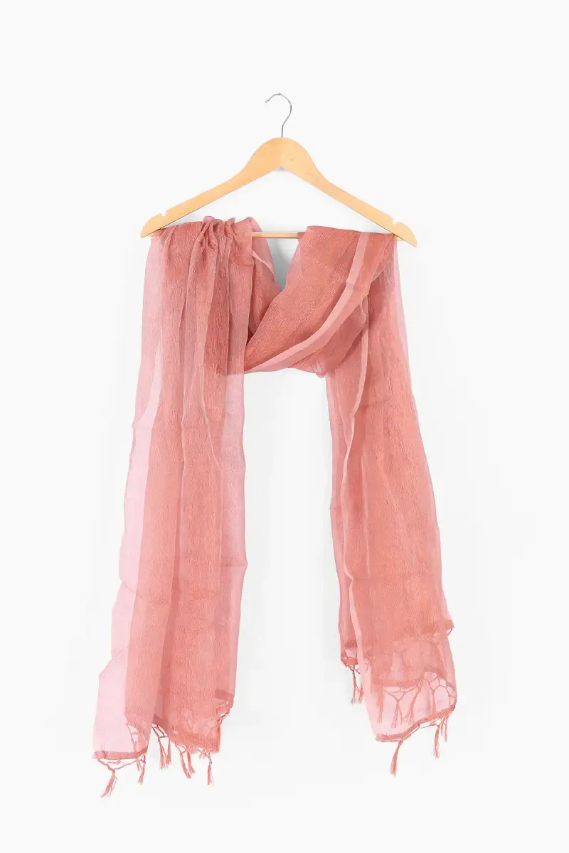 Silk Solid Dupatta for Women
