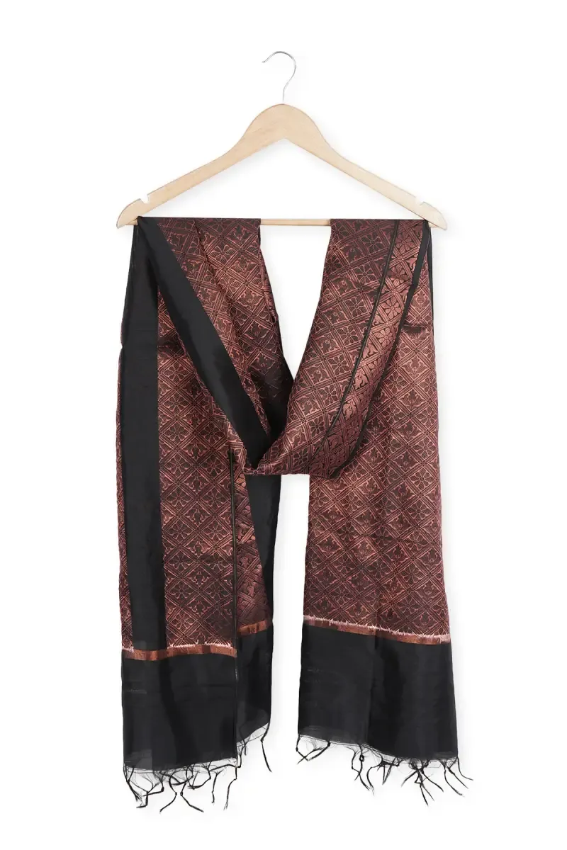 Silk Woven Design Dupatta for Women