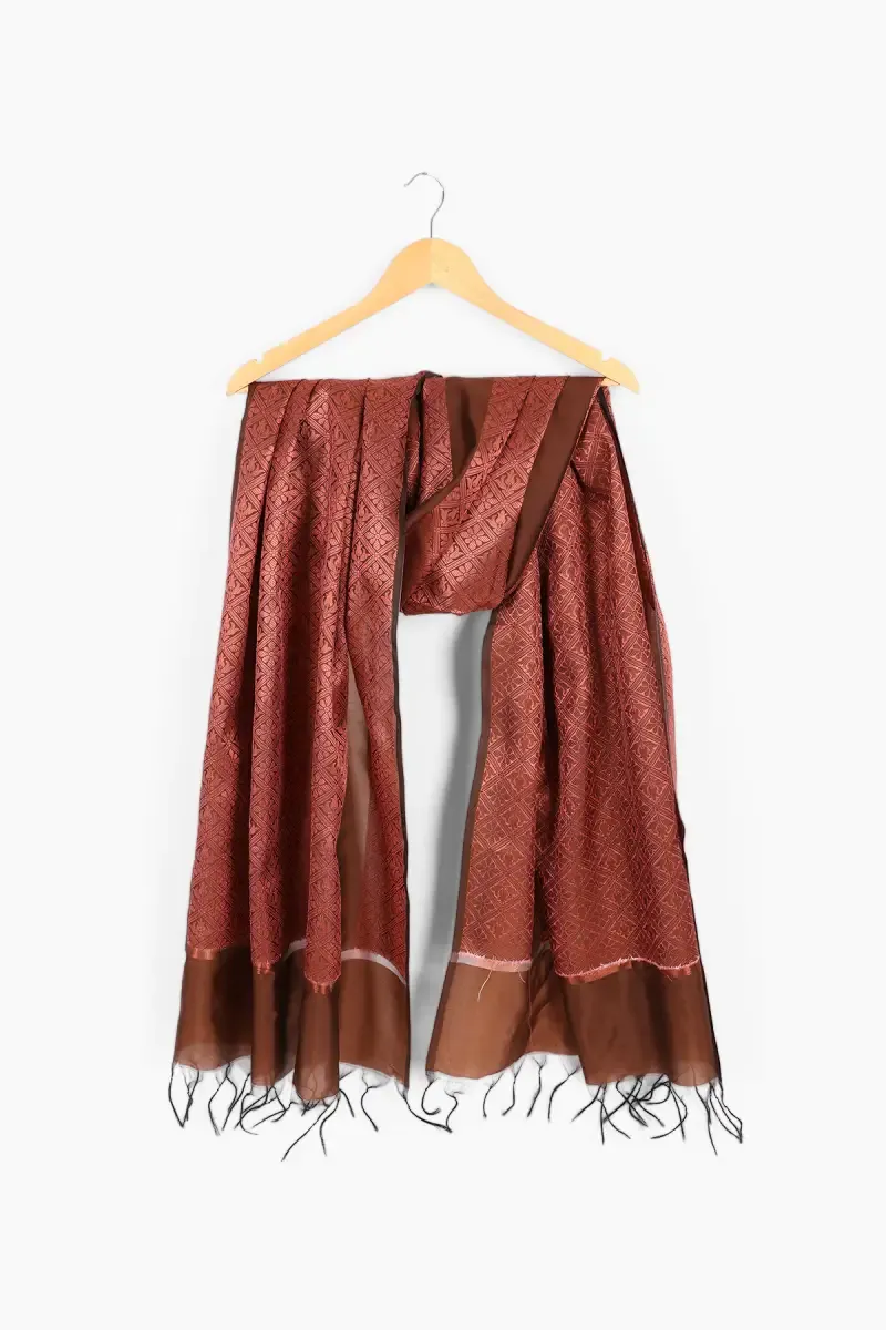 Silk Woven Design Dupatta for Women