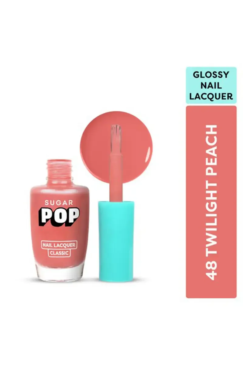 Sugar Pop Glossy Nail Lacquer - 10ml (48 Twilight Peach) 