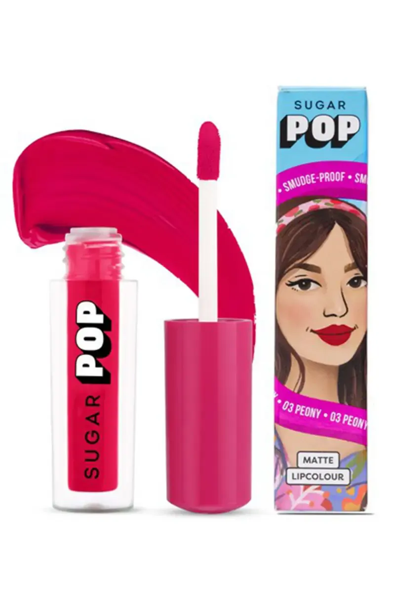 Sugar Pop Matte Lip colour - 1.6ml (Peony)