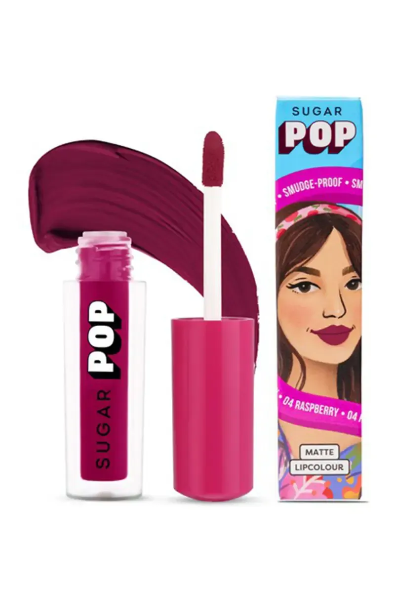 Sugar Pop Matte Lip colour - 1.6ml (Raspberry) 021987RAS1.6