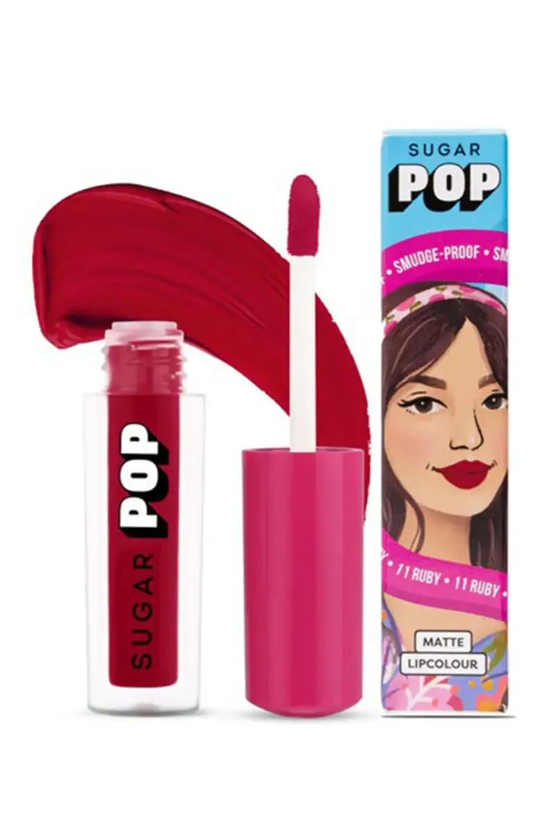 Sugar Pop Matte Lip colour - 1.6ml (Ruby)