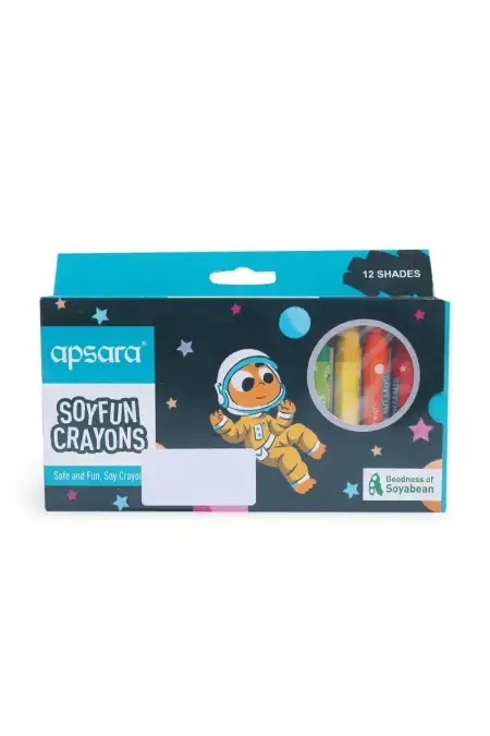 Apsara Soyfun Crayons  - 12 Shades