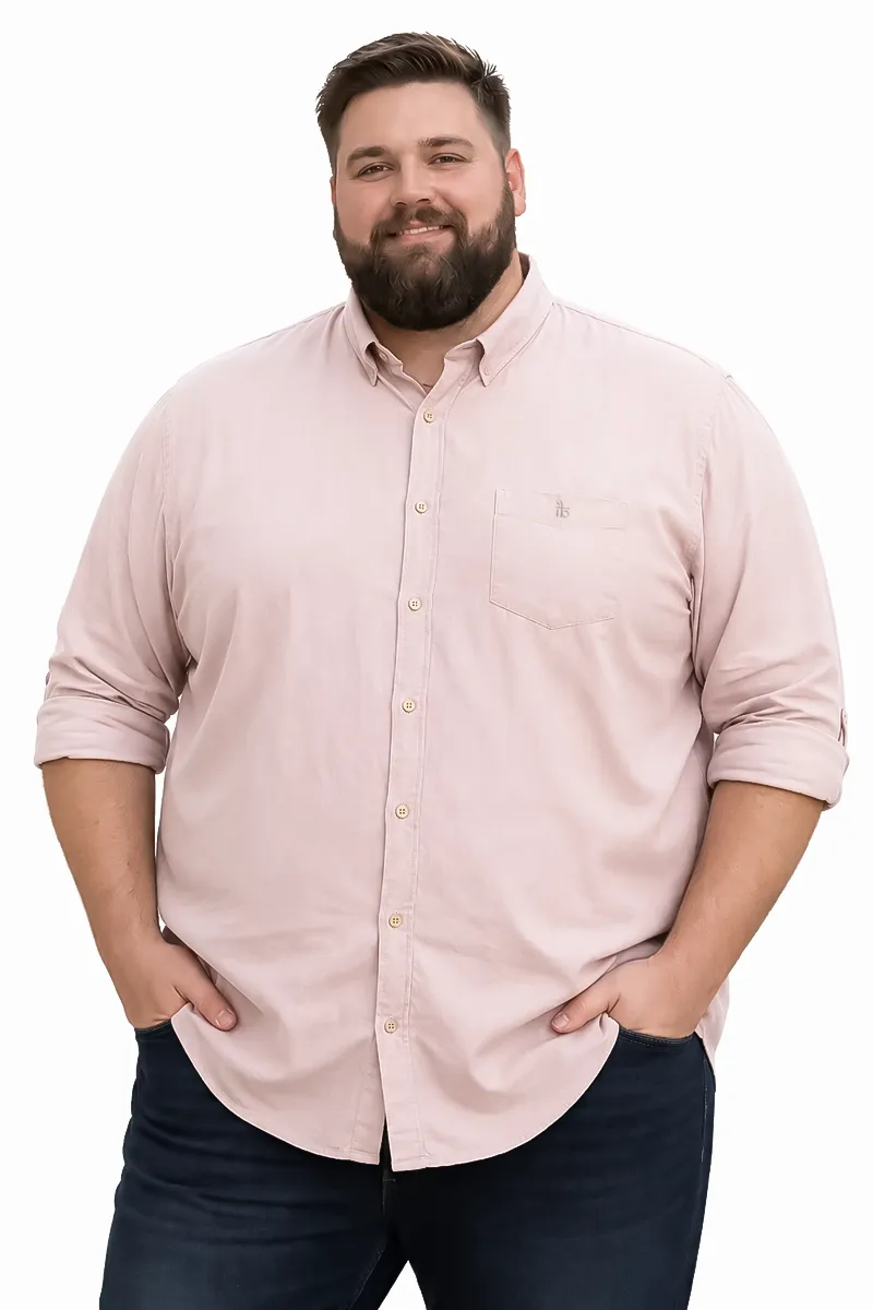 Men's Regular Fit Cotton Shirt 022027PEA4XL