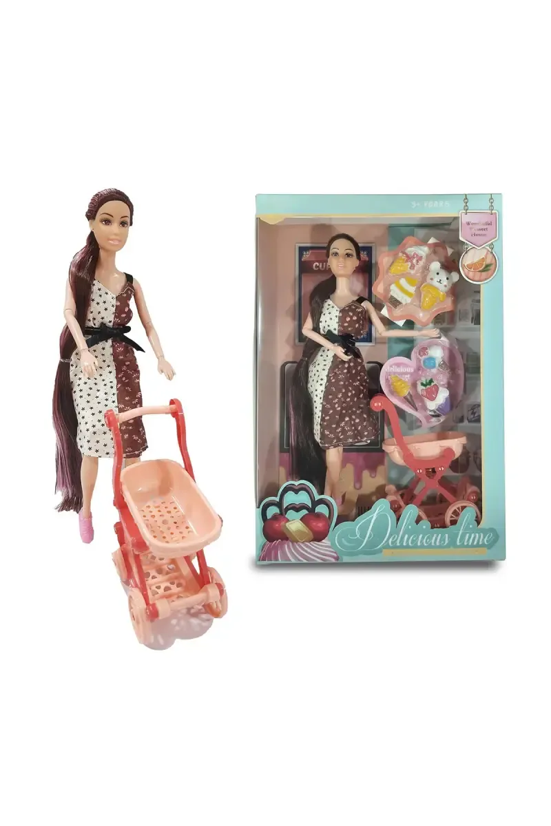 Kiddy Delicious Time Barbie Doll Set