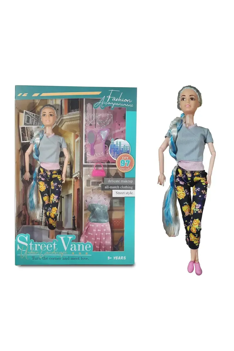 Kiddy Street Vane Barbie Doll Set 022083STRVANMUL2