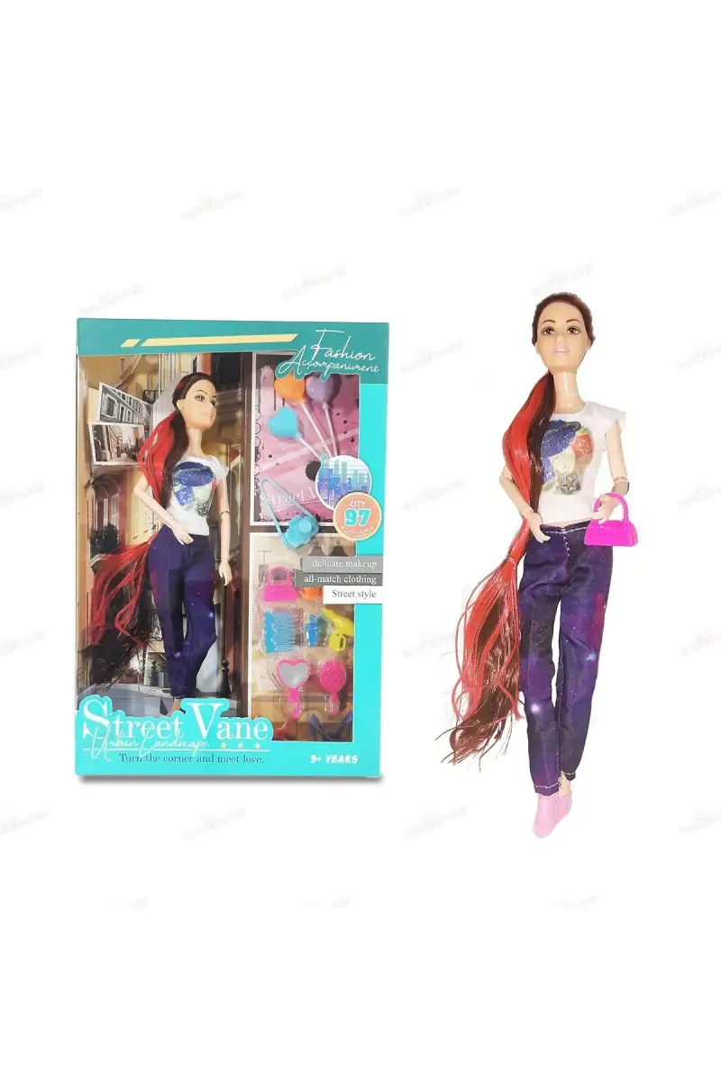 Kiddy Street Vane Barbie Doll Set 022083STRVANMUL