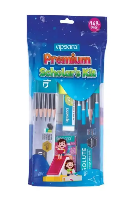 Apsara Premium Scholars Kit (Multicolor) - Pack of 1