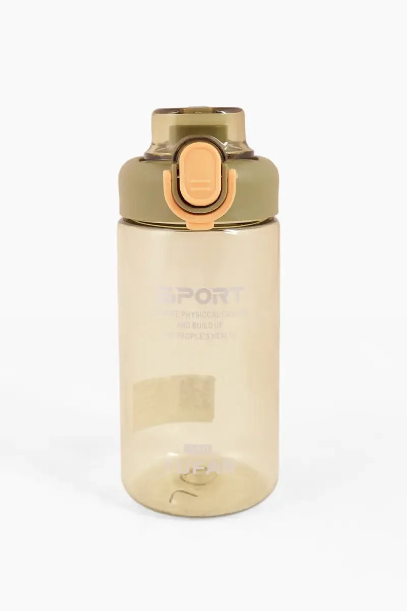 Plastic Push Button Water Bottle - 500 ML 022157OLI500ML