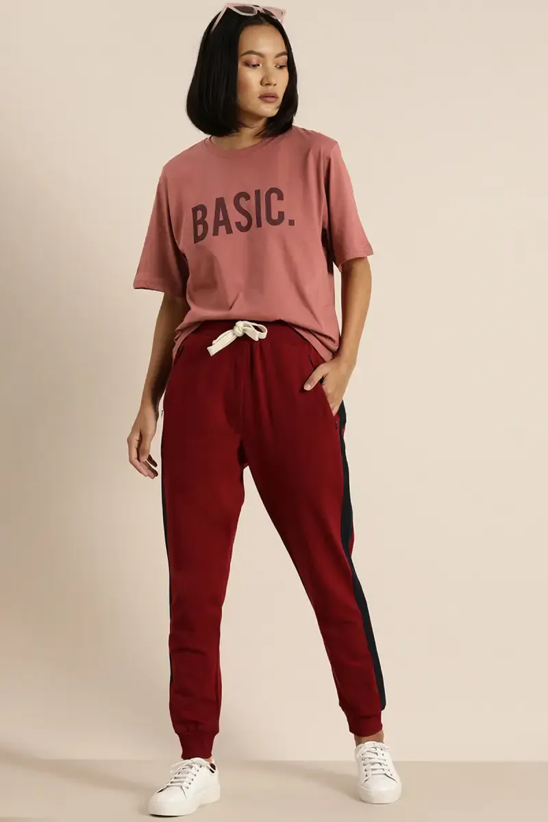 Cotton Printed Oversized T-Shirt for Women