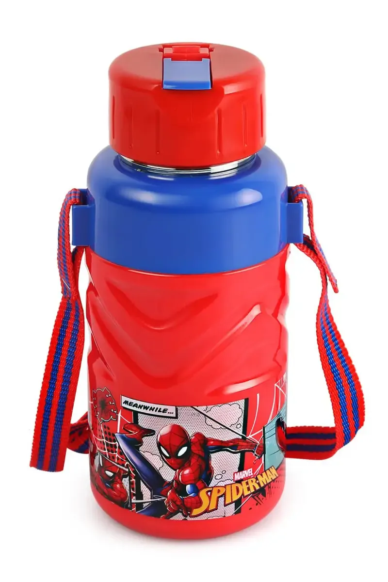 Cello Plastic & Stainless Steel Puro Steel X Debby 400 Water Bottle - 450ml  022317RED450ML