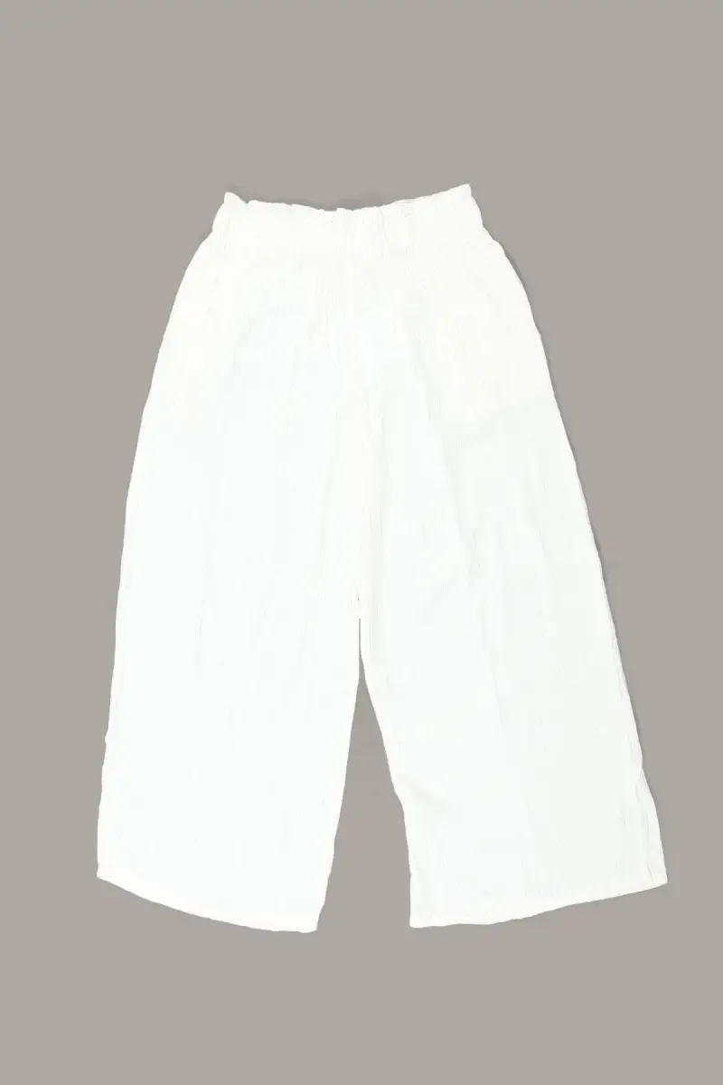 Crepe Striped Palazzos for Women 022428OFFWHIXL