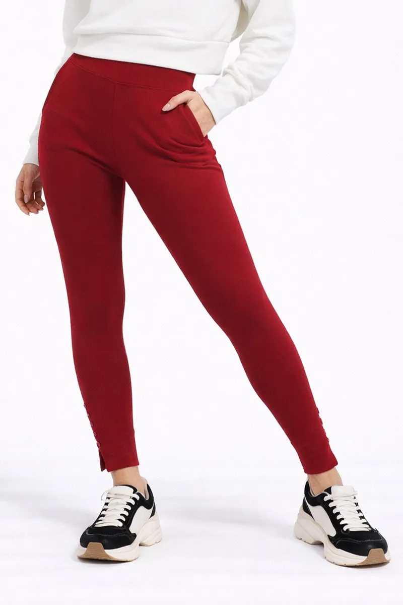 Cotton Cigarette Pant for Women 022598LMAR