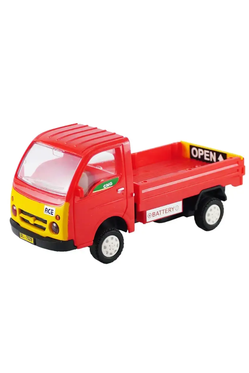 Tiny Truckies Tata Ace Pull Back Toy (Red) 022644RED