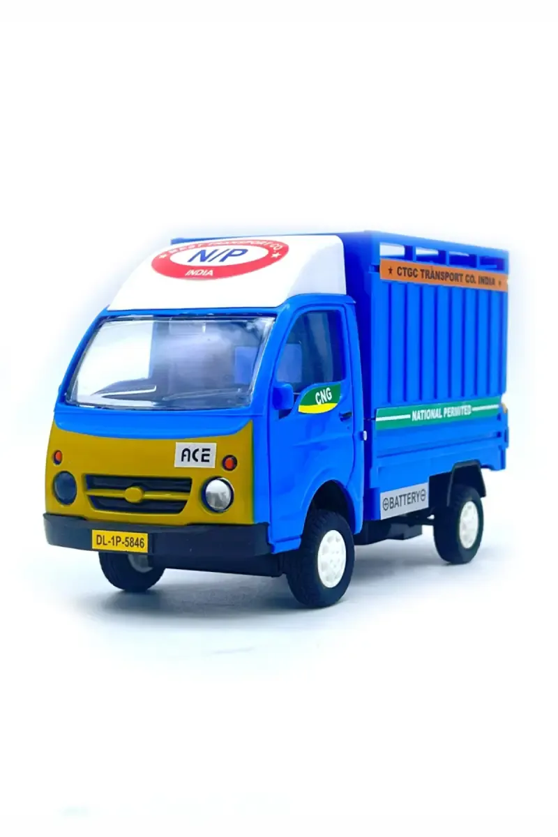 Ace Freight Carrier Pull Back Toy (Blue)  022647BLU