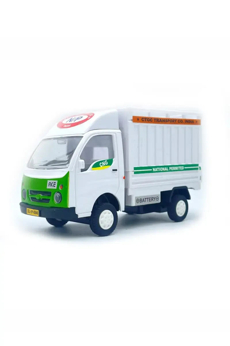 Ace Freight Carrier Pull Back Toy (White)  022647WHI