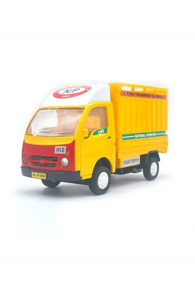 Ace Freight Carrier Pull Back Toy (Yellow)  022647YEL