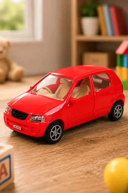 Wheel Force Alto Model Pull Back Car Toy (Red)
