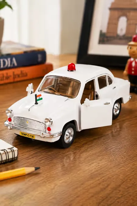 Ambassador Car Toy (White)